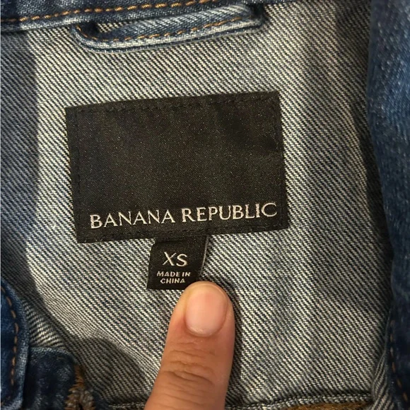 Banana Republic Denim Button up jacket - Picture 2 of 2